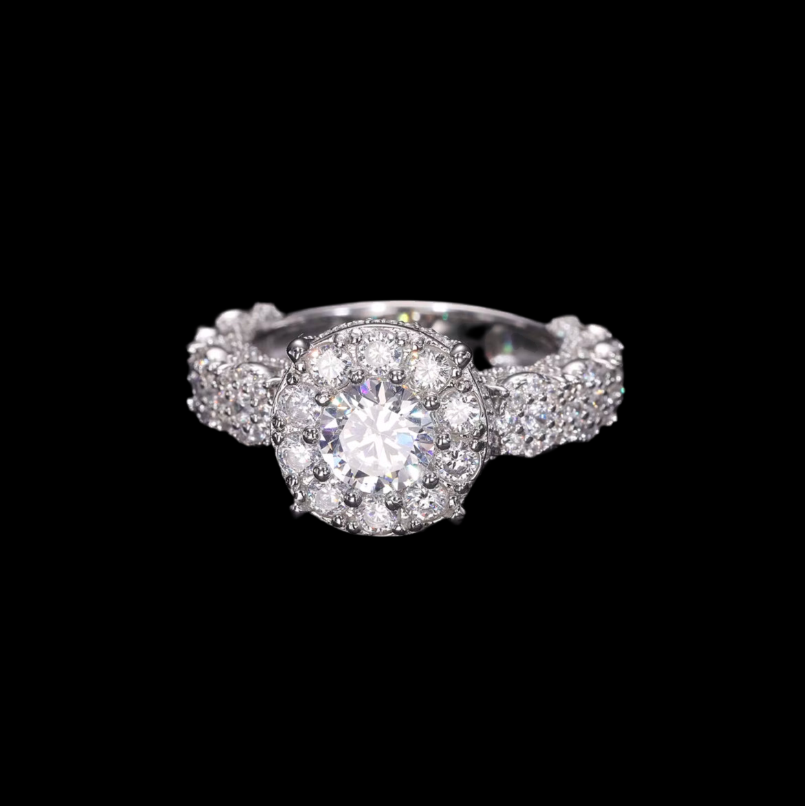 Bague Solitaire En Moissanite - Femmes - Solitaire