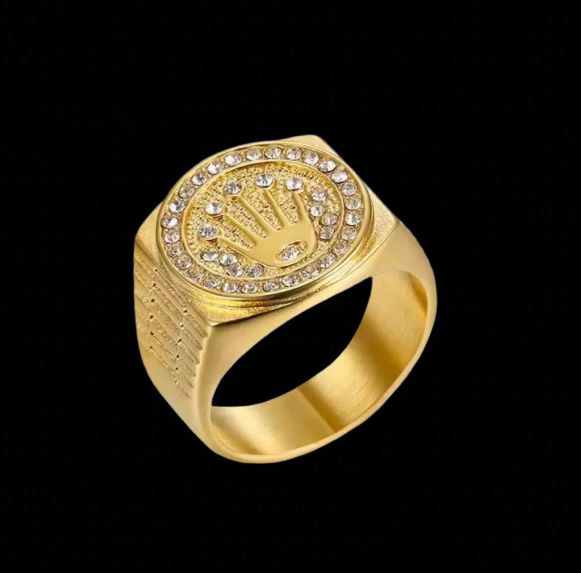 CZ Rolex type ring Solitaire