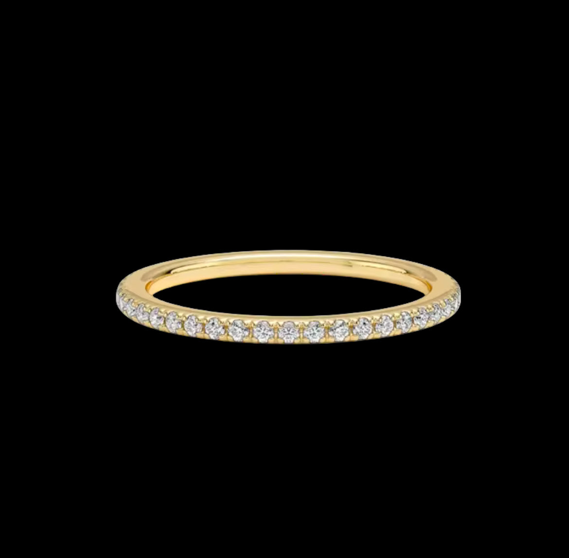 Bague Éternité En Moissanite - Femmes - Solitaire