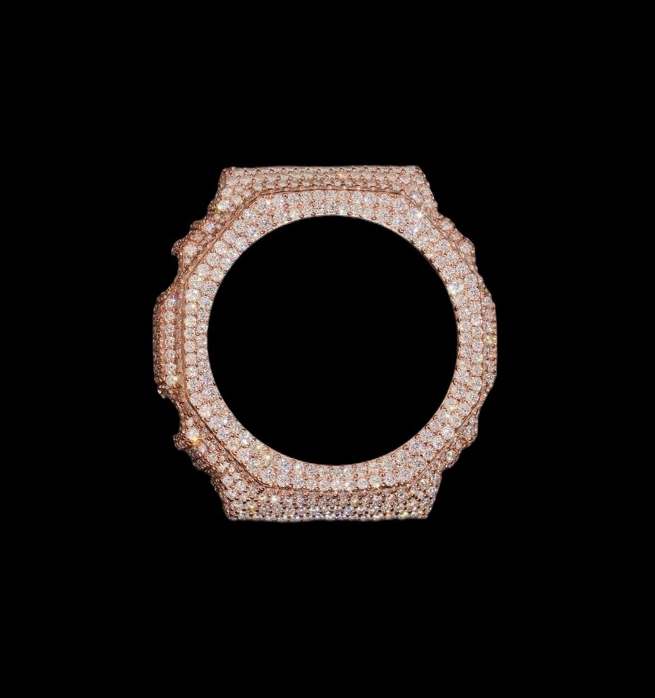 Bezel Signature Solitaire Iced Out - Solitaire
