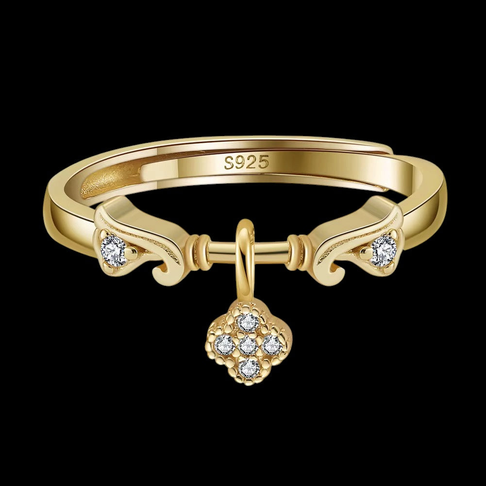 Bague Lucky Clover en Argent S925