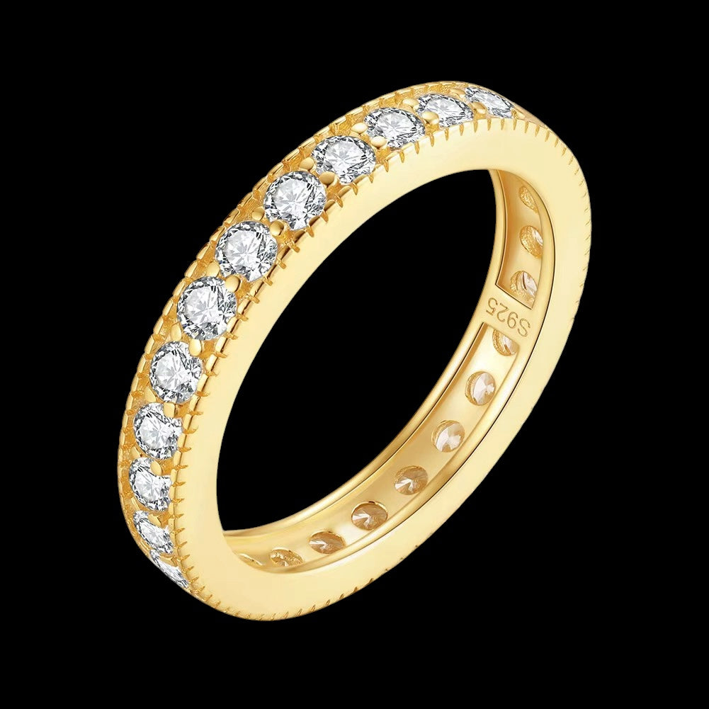 Bague Eternity Band En Argent S925