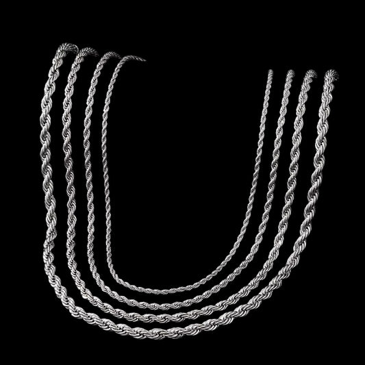 Chaîne torsade En stainless steel - Solitaire