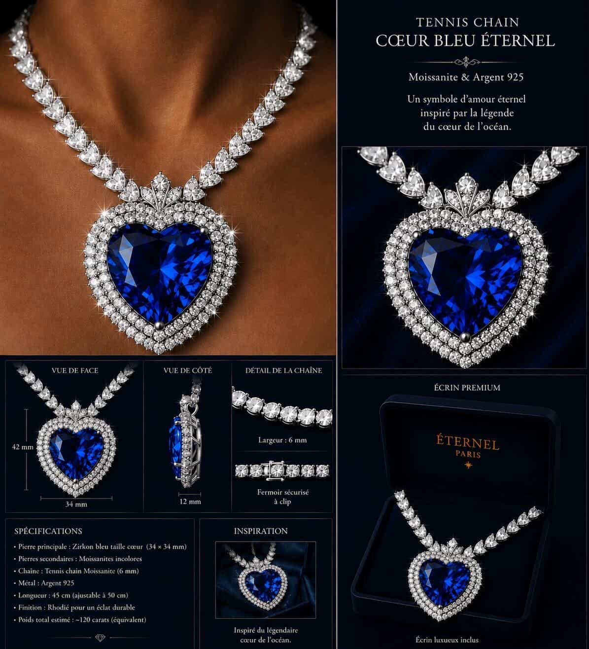 Pendant custom - Solitaire
