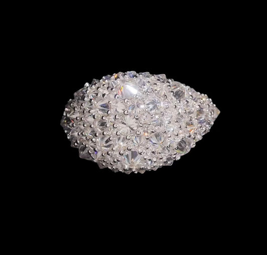 Bague Reversed Stones En Moissanite - Solitaire