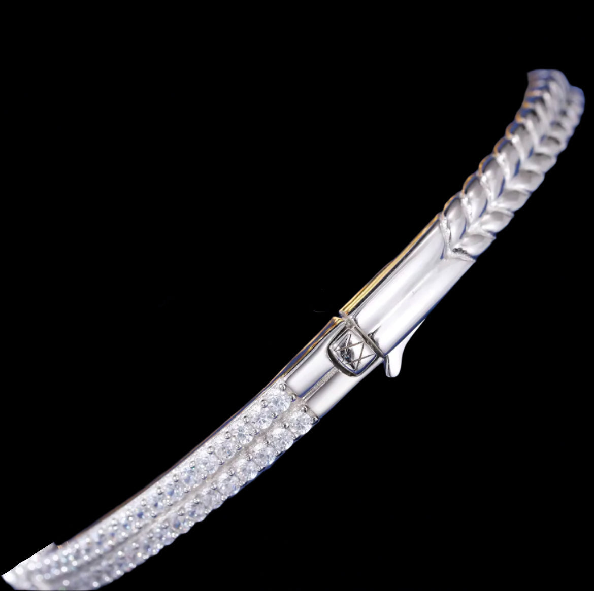 Bracelet Goutte d'Eau Moissanite - Solitaire