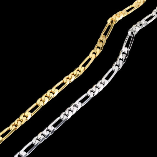 Bracelet figaro pour homme s925 Italy - Solitaire
