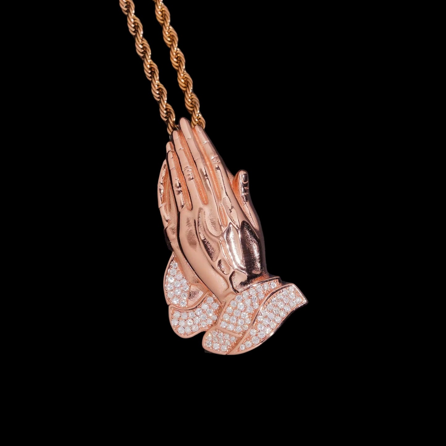 Pendentif Le Blessing En Moissanite - Solitaire