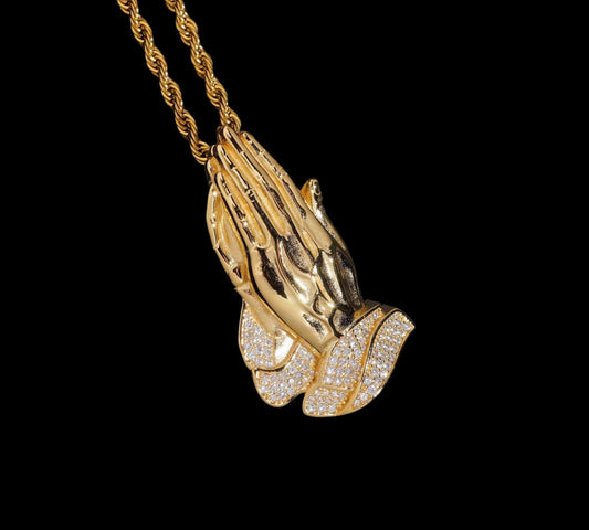 Pendentif Le Blessing En Moissanite - Solitaire