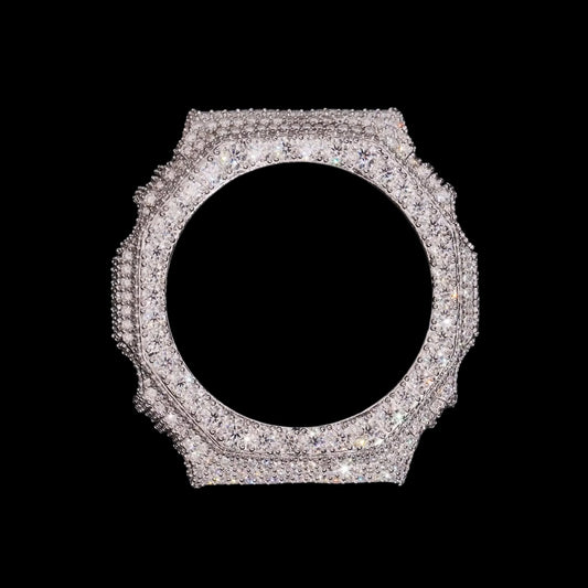 Bezel Halo Solitaire Casioak Iced Out - Solitaire