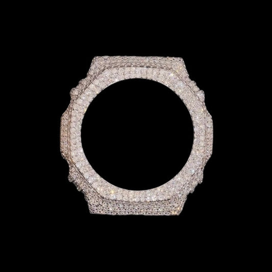 Bezel Signature Solitaire Iced Out - Solitaire