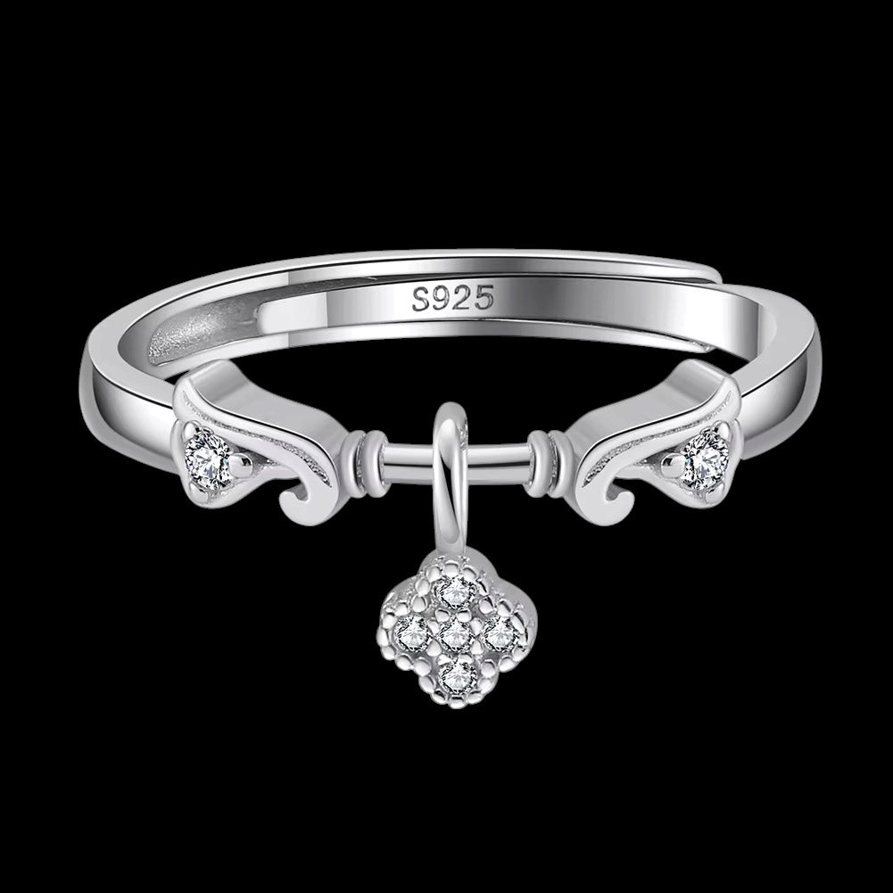 Bague Lucky Clover en Argent S925