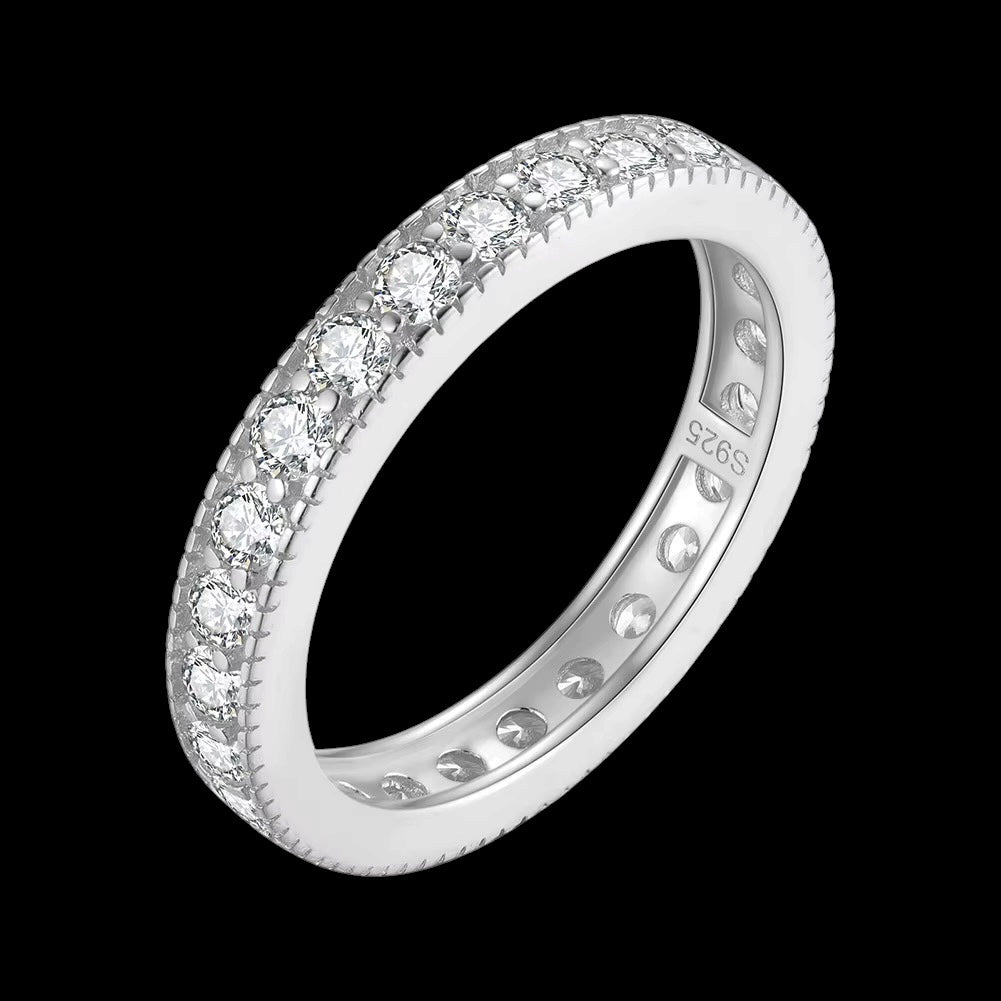 Bague Eternity Band En Argent S925