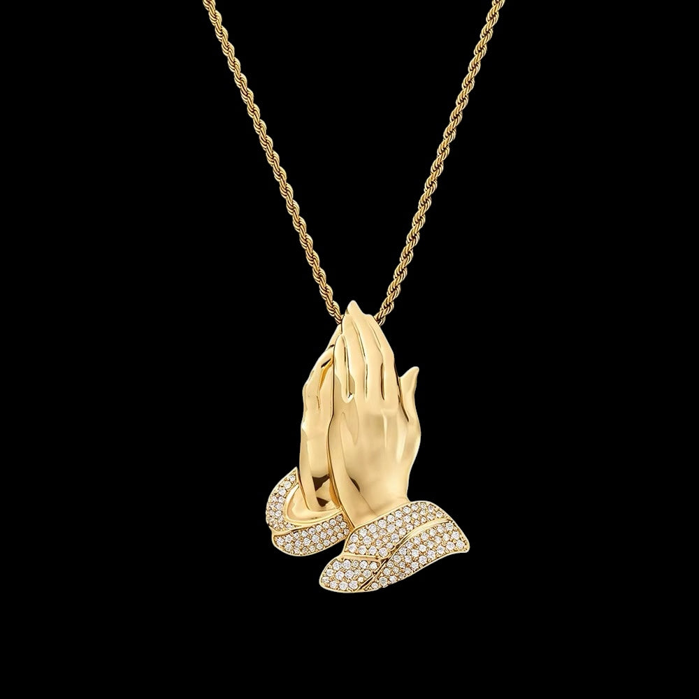 Pendentif La Paix en Acier Inoxydable