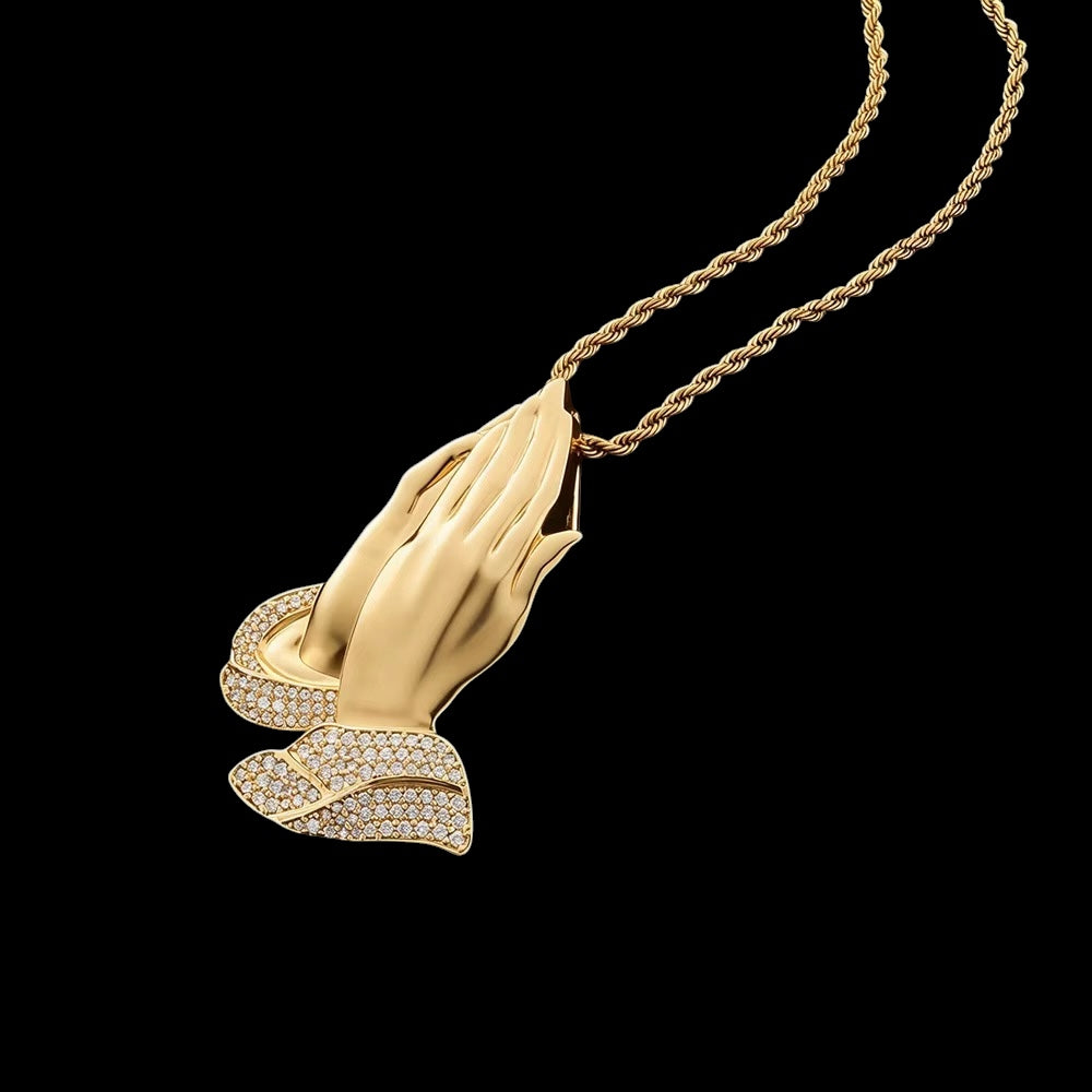 Pendentif La Paix en Acier Inoxydable