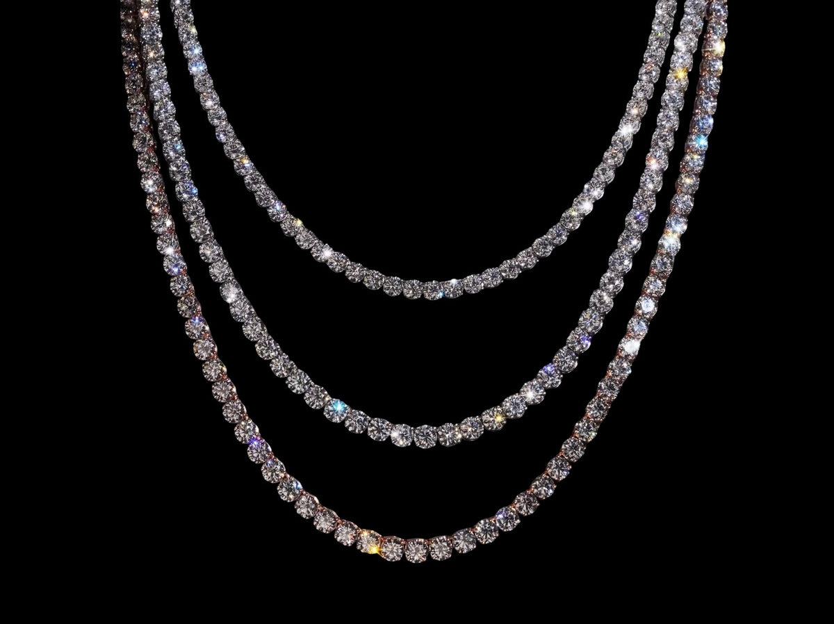 Chaine Tennis En Moissanite