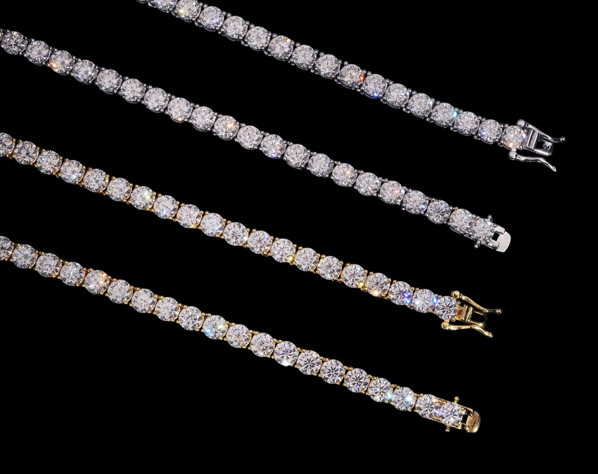 Chaine Tennis En Moissanite